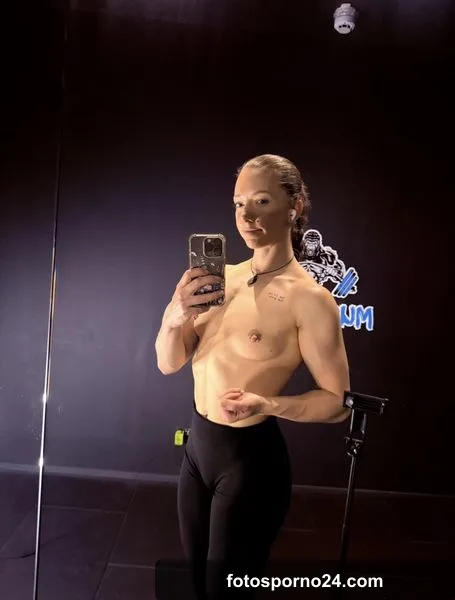 post workout selfie